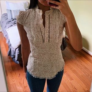 Petite Floral Blouse
